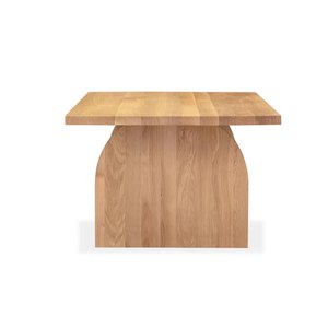 Table basse en bois de teck massif au design moderne fait à la main Mobilier de salon intérieur et extérieur de haute qualité de couleur naturelle - Product Image 3