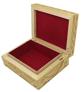 Caja de Joyería Decorativa de Madera Personalizable con Diseño Contemporáneo para Exhibición en Tocador de Lujo a Precio Económico - Product Image 2