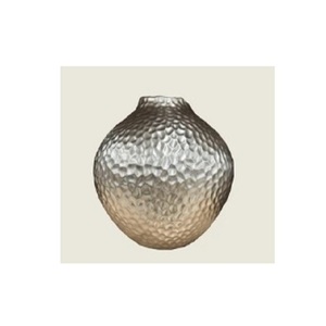 Custom Size <b>Set</b> of 3 Decorative Aluminium Metal Flower <b>Vase</b> Wholesale Manufacturer New Design Metal Flower <b>Vases</b> - Product Image 3