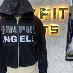 Haute qualité prix raisonnable le plus demandé fermeture éclair à capuche bouffée imprimé fabriqué en usine pas cher prix sweats à capuche hommes sweats à capuche - Product Image 5