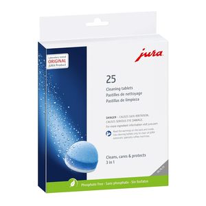 Tabletas de Limpieza para Cafetera Jura Trifásica 3 en 1, 25 Unidades, que Limpian, Cuidan y Protegen - Product Image 3