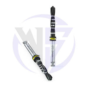 Brocas de irrigación externa para implantes dentales, fresas quirúrgicas recubiertas de titanio negro, herramientas de cirugía de implantes endurecidos de larga duración, 8 Uds. - Product Image 4