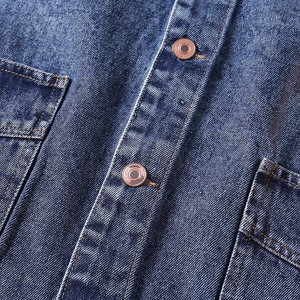 2025 Autumn Mens Retro Denim Cargo <b>Vest</b> Washed Cotton Multi Pocket Sleeveless V Neck Casual Outdoor Breathable Windproof Button - Product Image 6