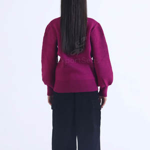 Suéter Casual de Punto con Tela Suave y Ajuste Elegante, Suéter Cómodo con Textura Suave - Product Image 3