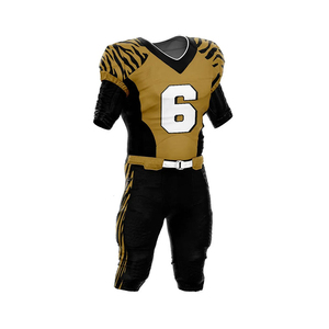 Uniformes de Fútbol Americano Personalizados Premium, Conjuntos de Camisetas y Pantalones Sublimados OEM, Transpirables, de Secado Rápido, para Adultos, Venta al Por Mayor - Product Image 6
