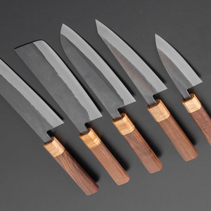 Juego de Cuchillos de Chef Profesionales Premium de Metal Damasco, 5 Piezas, Instrumentos Culinarios de Alta Calidad, Cocina Ecológica y Moderna - Product Image 5