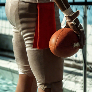 ผ้าเช็ดตัวลายสนามฟุตบอลผ้าฝ้ายออกแบบได้ตามต้องการมีการปิดโลโก้กีฬา - Product Image 6