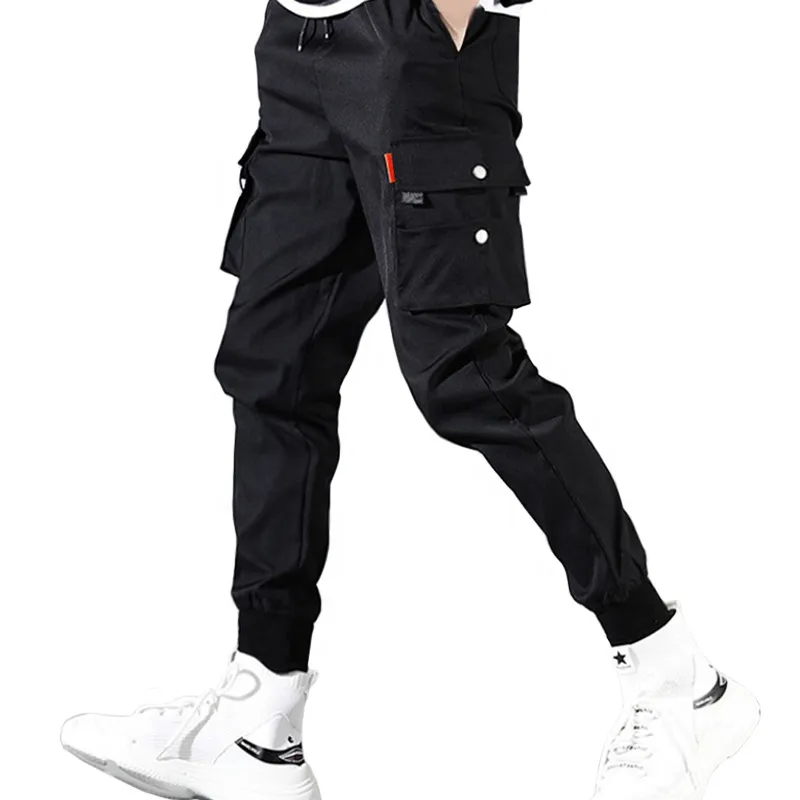 Spring Cargo Pants Multiple Pockets Trousers Men Hip Hop Harem Sports Trouser Jogger Sweatpants for men