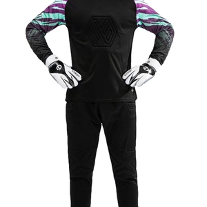 El mejor precio al por mayor, uniforme de fútbol de portero de secado rápido, conjuntos de estilo de entrenamiento impresos con logotipo personalizado de calidad superior para adultos - Product Image 4