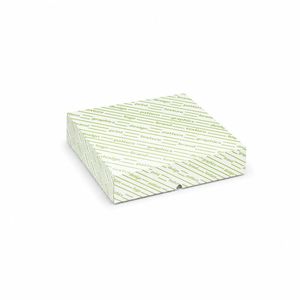 Personalized JEFF <b>Square</b> Rigid <b>Box</b> 25x25x6 Cm-Recycled Materials Glossy Lamination & Spot UV - Product Image 1