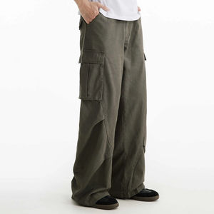 Pantalon de randonnée cargo pour homme, coupe slim, couleur unie, fabrication professionnelle, léger, entièrement personnalisable (OEM) - Product Image 6