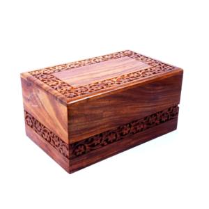 Vente en gros d'urnes de crémation en bois naturel de haute qualité, pour cendres humaines - Product Image 6