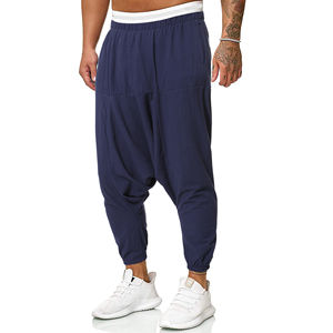 Your Own logo Custom Brand Custom Made Men <b>Pants</b> Casual Sports Trousers Professional Sports Trousers <b>Drop</b> <b>Crotch</b> for Men's - Product Image 2