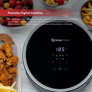 Freidora de Aire SwissHome de 1200W y 2.5L con Pantalla Digital y Temperatura Ajustable de 80-200°C - Product Image 2
