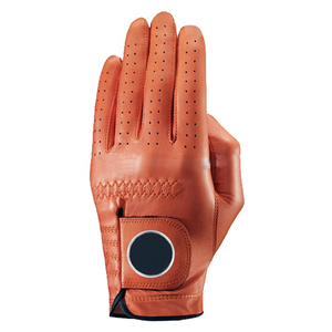 Venta al por mayor personalizado de alta calidad Cabretta guantes de golf antideslizante guantes de cuero Golf hombres y mujeres - Product Image 1