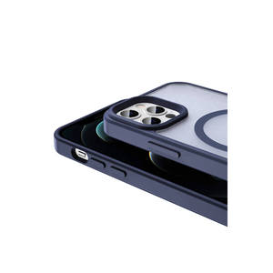 Coque de protection antichoc en silicone style Netzy Ins mat compatible MagSafe pour iPhone 12 Pro et 14 Plus - Product Image 4