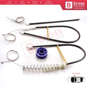 Kit de réparation de lève-vitre avant droit BWR989 pour Phaeton 3D MK1 2002-2016 V6 V8 W12 SWB LWB 3D1837462 - Product Image 4