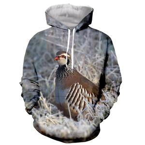 2025 nouvelle mode hiver unisexe 3D imprimé Animal cheval à capuche sweat coupe régulière pull écologique respirant - Product Image 2