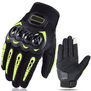 New Arrival Custom Leather Motocross <b>Gloves</b> Full Finger Non-Slip Breathable Unisex Sports <b>Racing</b> <b>Gloves</b> - Product Image 6