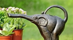 รูปปั้นช้างทองเหลืองหล่อมือขนาดเท่าชีวิต - Product Image 4