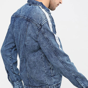 Chaqueta vaquera para hombre de nuevo diseño al por mayor, talla normal, ropa de calle para exteriores, chaqueta vaquera transpirable a la venta con logotipo personalizado - Product Image 3