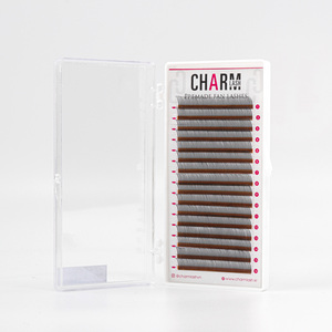 Extensions de cils pré-faites sans huile, effet éventail, légères, pointues, longueur 4mm-25mm, épaisseur 0.10-0.25mm - Product Image 3