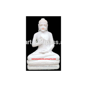 ลอร์ดพระพุทธรูปหินอ่อนประติมากรรมที่ทำด้วยมือ - Product Image 1