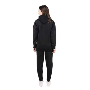 Women's Winter Pullover Hoodie & Tracksuit <b>Set</b> 100% Cotton Fleece Eco-Friendly Customized Logo Full-Length Regular Fit - Product Image 4