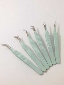 Ensemble de pinces à épiler professionnelles avec miroir à cils Kit d'outils à cils en acier inoxydable de précision - Product Image 4