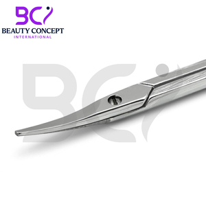 Tijeras de Manicura Más Vendidas, Tijeras para Cutículas Personalizadas con Logotipo Propio, Precio de Fábrica, Hoja Redonda Curva de Acero Inoxidable - Product Image 6