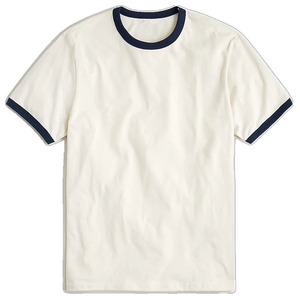 Camisetas de manga corta transpirables de talla grande para hombre más populares al por mayor 100% algodón última ropa - Product Image 1