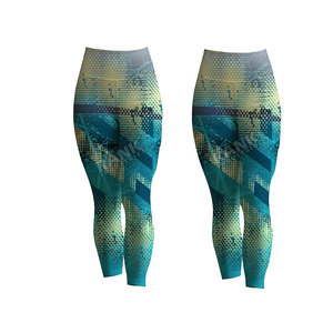 Leggings pour femmes au design personnalisé, leggings de yoga à taille élastique très vendus, leggings pour femmes au style unique - Product Image 4