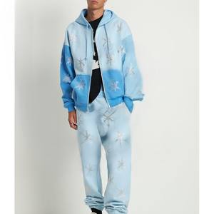 Survêtement Homme à Capuche avec Strass, Prix Ajustable, Anti-Plis, Qualité Supérieure, Écologique, Confortable et Respirant - Product Image 5