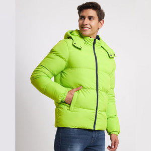 Men's Puffer <b>Waterproof</b> <b>Jacket</b> Quilted Designer Winter Bubble <b>Padded</b> Coat Down Nylon Outdoor Custom Puffer <b>Jackets</b> - Product Image 5