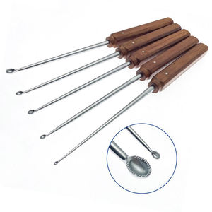 Logo personnalisé Jeu d'instruments de chirurgie orthopédique Manche en bois en acier inoxydable Kit de suture manuelle Instrument médical Dentric - Product Image 6