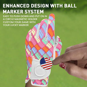 Gants de golf sportifs sur mesure à prix raisonnable, haute qualité, respirants, confortables, adhérence optimale, antidérapants, en peau de mouton, pour hommes - Product Image 3