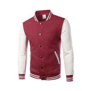 Nouvelle veste de survêtement en cuir pour homme, style streetwear, broderie en chenille, lettre, coupe-vent d'hiver - Product Image 4