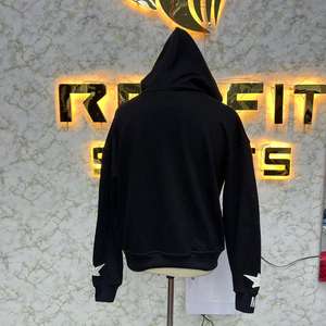 Sudadera con Capucha y Cremallera de Diseño Único, Impresión de Alta Calidad, Fabricada en Fábrica, Precio Económico, Sudaderas para Hombre - Product Image 5