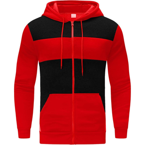 Vente en gros de sweat à capuche 100% coton pour hommes sweat-shirt délavé de grande taille avec fermeture éclair doublée sweat à capuche de base lourd - Product Image 6