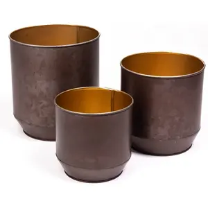 Soporte de flores de hierro con revestimiento blanco Soporte de maceta de flores de interior multicapa Maceta negra para decoración de interiores - Product Image 4