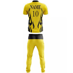 เสื้อผ้าคริกเก็ตระดับพรีเมี่ยมเครื่องแบบคริกเก็ตแบบระเหิด100% - Product Image 5