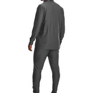 Chándal para correr de invierno para hombre con logotipo personalizado 2025, ropa informal con capucha de patrón sólido con pantalones, chándal en blanco OEM/ODM - Product Image 2