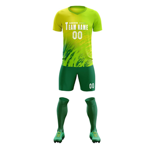 Uniformes de Fútbol para Hombre, Camisetas y Pantalones Cortos Sublimados Personalizados, Ropa de Entrenamiento Transpirable, Proveedor OEM ODM - Product Image 2