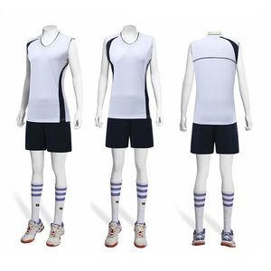 Uniforme de voleibol de manga corta para hombre, barato, venta al por mayor, uniforme de entrenamiento de voleibol personalizado - Product Image 3