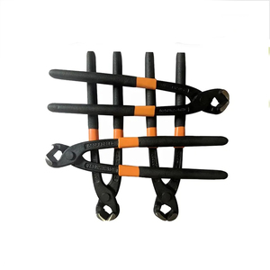 Pinza de torre de grado industrial resistente personalizada del exportador indio, mango de plástico de cromo vanadio, empuñadura de corte de alambre de embalaje - Product Image 4