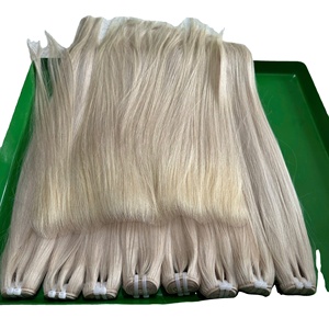 Couleur de cheveux bruts 613 paquet vietnamien de cheveux humains droits cheveux humains en gros sans colle HD dentelle frontale perruques pour les femmes noires - Product Image 4