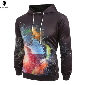 เสื้อฮู้ดสวมหัวโพลีเอสเตอร์สำหรับผู้ชายผ้าเทอร์รี่แบบลำลองน้ำหนักเบาสีล้วนสำหรับฤดูหนาวออกแบบได้ตามต้องการ - Product Image 1