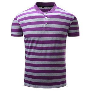 Classic Style Custom Made Plain for Shirts for Adult Men-Canvas Fabric Anti-Wrinkle Short Sleeve Golf & <b>Running</b> Sports Top - Product Image 4