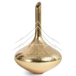 แจกันดอกไม้อลูมิเนียมทำด้วยมือสไตล์อินเดียสำหรับตกแต่งคริสต์มาสงานแต่งงานในบ้าน - Product Image 4