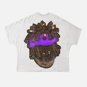 Camiseta de gran tamaño con hombros caídos y sin costuras de alta calidad, camiseta recortada de Hip Hop Boxy Fit para hombres y mujeres, ropa de calle - Product Image 4